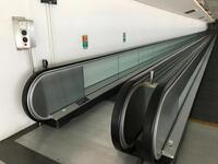 Kone Travelator. 44m in total. Total width 1450mm.