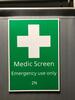 Heathrow 4-Panel medical screen - 2