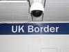 Large UK Border metal sign - 6