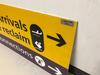 Arrivals, Baggage reclaim Sign - 2