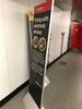 Free standing display sign - 3