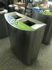 Lesco Stainless steel airport recycling bin - 2
