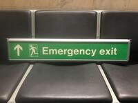 Emergency Exit Sign