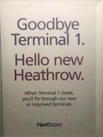 Heathrow decorative wall poster