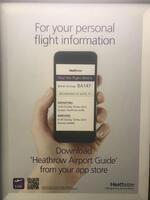 Heathrow decorative wall poster