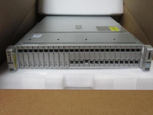 CISCO UCS C240 M4 2U RACK SERVER, 2 X INTEL XEON E5-2697 V4 2.3GHZ, 12 X 32 GB RAM, 8 X SEAGATE 1TB SAS HARD DRIVE, 2.5", 7.2K, 12Gbps, MODEL: ST1000N