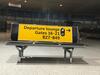 Heathrow Terminal 1 'Departure lounge' direction sign - 5