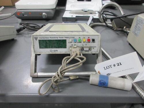 STV CONTACTLESS RESISTIVITY TESTER TRM-0,1/100I (IN LAB 1)