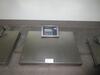 METTLER TOLEDO IND 429 STAINLES STEEL SCALE INDICATOR WITH METTLER TOLEDO STAINLESS STEEL 500 POUND CAPACITY WEIGHING PLATFORM (IN LAB 2)