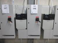 ALLEN BRADLEY POWERFLEX 400 CAT NO. 22C-D072A103 SERIES A WITH POWERFLEX ENCLOSURE MODEL 23C-D072A10ENNAANN-LR (TO THE FIRST CUT) (MAIN PUMP ROOM)