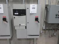 ALLEN BRADLEY POWERFLEX 400 CAT NO. 22C-D082A103 SERIES A WITH POWERFLEX ENCLOSURE MODEL 23C-D2082A10ENNAANN (TO THE FIRST CUT) (MAIN PUMP ROOM)