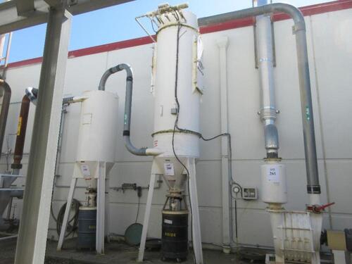 VECTOR DUST COLLECTOR MODEL 42PHB9621 (TO THE FIRST CUT) (OUTSIDE)