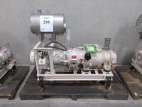 2009 TAIKO 20 HORESPOWER VACUUM PUMP TYPE MDP-680 WITH BALDOR 20 HORSPOWER INDUSTRIAL MOTOR CAT NO. CM4106T (CG ROOM 1ST FLOOR)