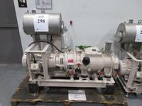 2011 TAIKO 20 HORESPOWER VACUUM PUMP TYPE MDP-680 WITH BALDOR 20 HORSPOWER INDUSTRIAL MOTOR CAT NO. CM4106T (CG ROOM 1ST FLOOR)