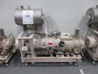 2009 TAIKO 20 HORESPOWER VACUUM PUMP TYPE MDP-680 WITH BALDOR 20 HORSPOWER INDUSTRIAL MOTOR CAT NO. CM4106T (CG ROOM 1ST FLOOR)