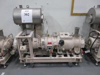 2009 TAIKO 20 HORESPOWER VACUUM PUMP TYPE MDP-680 WITH BALDOR 20 HORSPOWER INDUSTRIAL MOTOR CAT NO. CM4106T (CG ROOM 1ST FLOOR)