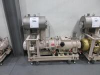 2009 TAIKO 20 HORESPOWER VACUUM PUMP TYPE MDP-680 WITH BALDOR 20 HORSPOWER INDUSTRIAL MOTOR CAT NO. CM4106T (CG ROOM 1ST FLOOR)