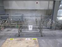 (2) INGOT STAINLESS STEEL TRANSPORTATION COOLING CARTS (CG ROOM 2ND FLOOR)