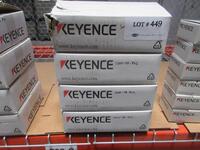 (4) KEYENCE CA-CN10X CAMERA CABLES 10-M FOR REPEATER (PALLET RACKING)