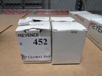 (4) ASST'D LENCES FOR KEYENCE CAMERAS (PALLET RACKING)