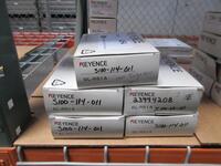 (5) KEYENCE DL-RS1A MULTIFUNCTION ANALOG SENSOR (PALLET RACKING)