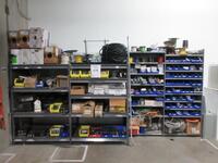 (LOT) ASST'D ELECTRICAL EQUIPMENT, BREAKERS, SWITCHES, PANEL BOARD INTERIORS, ELECTRICAL WIRE, CONDUIT, POWER MODULES, TAPS, CONTACTORS, BUSHINGS, BOX