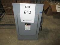 SQUARE D HEAVY DUTY SAFETY SWITCH CAT NO. H364 (ELECTRICAL ROOM)