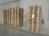 100 ASST'D SIZE WOOD PALLETS (PALLET RACKING)