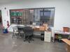 (LOT) CONTENTS OF ROOM, DESKS, TABLES, STORAGE CABINET, WORK STATIONS, CHAIRS AND MONITORS (PALLET RACKING) - 3