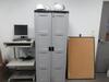 (LOT) CONTENTS OF ROOM, DESKS, TABLES, STORAGE CABINET, WORK STATIONS, CHAIRS AND MONITORS (PALLET RACKING) - 4