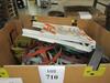 (LOT) ASST'D BINS, SAFETY GEAR, TRASH CAN DOLLYS, MOP BUCKETS, GLOVES, AND VACUUMS - 2