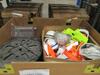 (LOT) ASST'D BINS, SAFETY GEAR, TRASH CAN DOLLYS, MOP BUCKETS, GLOVES, AND VACUUMS - 3