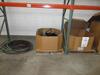 (6) LITTLE GIANT SUMP PUMPS AND HOSES (PALLET RACKING)