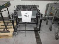 24" EXPANDABLE SKATE WHEEL CONVEYOR WITH (2) 2' ROLLER CONVEYORS (JCM AREA)