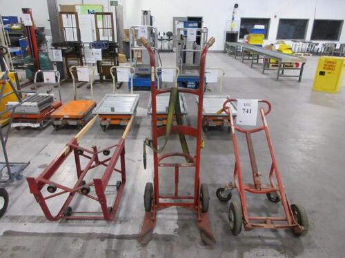 (3) ASST'D DRUM DOLLY'S (JCM AREA)
