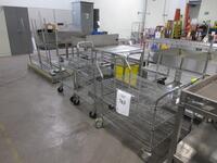 (LOT) ASST'D WIRE CARTS AND RACKS (JCM AREA)