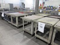 (4) FLAT TOP UTILITY CARTS (JCM AREA)