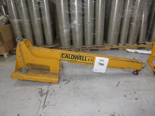 CALDWELL LIFT-TRUC 4,000 POUND CAPACITY PRECISION BOOM MODEL PB-40 (JCM AREA)