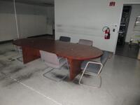 (LOT) ASST'D OFFICE FURNITURE, CONFERENCE TABLE, WORKSTATION, CHAIRS, CUBICLE PANELS, CORK BOARDS, FOLDING TABLE (CG OFFICE AREA)