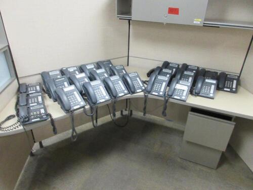 (25) PANASONIC KX-DT321-B DIGITAL PROPRIETARY TELEPHONES (OFFICE)&nbsp;(DELAY PICK - UP 6/1/18)