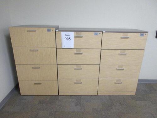 (3) ASST'D 4 DRAWER LAT (OFFICE)