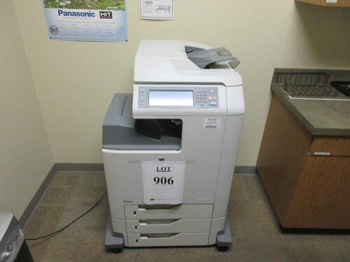 (1) HP COLOR JET CM4730 MFP, (1) RICOH AFICIO SP 633N, (1) IBICO PUNCH, (1) FELLOWES LAMINATOR, AND (1) FELLOWES SHREDER (OFFICE)&nbsp;(DELAY PICK - UP 6/1/18)