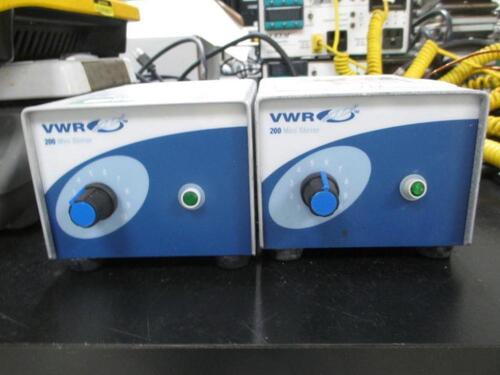 VWR 200 Qty (2) Magnetic Mini Stirrers.s/n60612006, 61003029 Tag #N/A Category: Lab Location: R&amp;D