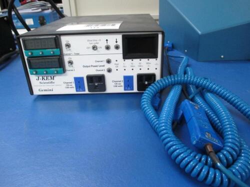 J-Kem Scientific Gemini Dual-Channel Temperature Controller with Thermocouple.s/n Tag #N/A Category: Lab Location: R&amp;D