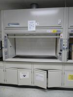 Labconco Protector Laboratory 6 ft. Chemical Fume Hood, Cat # 728040010814, with Apex 1000 Airflow Monitor 80181581 H Tag Number N/A Lab Location: R&amp;D