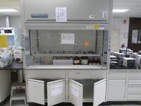 Labconco Protector Laboratory 6 ft. Chemical Fume Hood, Cat # 728040010814, with Apex 1000 Airflow Monitor 80283249 H Tag Number N/A Lab Location: R&amp;D