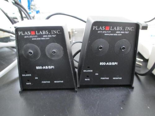 Plas-Labs 800-AS/SPI Qty (2) Static Eliminator, 115VAC.s/n Tag #N/A Category: Lab Location: R&amp;D