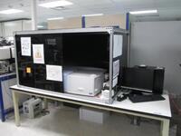 Perkin Elmer Lamda 950 UV-VIS Absorption Spectrometer with Enclosure, wavelengths up to 3,300 nm with Table, Tower Computer and Monitor.s/n950N6072505 Tag #N/A Category: Lab Location: R&amp;D