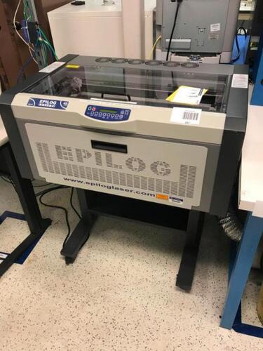 Epilog 8000 Laser System Epilog Mini 8000 Laser System Engraver, 24 x 12, 45Ws/n8045-0864662412R Tag #720 Category: Location:
