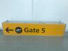 Gate 5' Illuminated Light Box